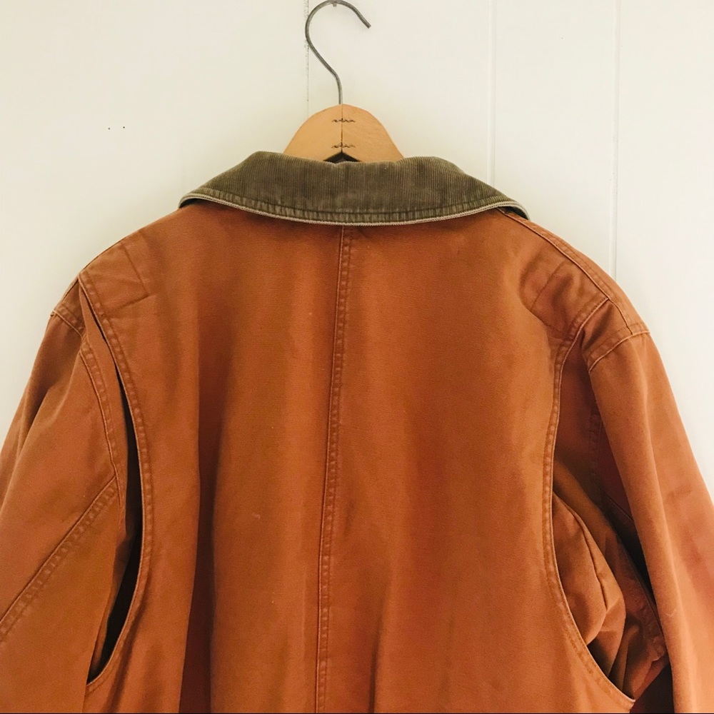 Vintage Lands End Canvas Barn Jacket Chore Coat - Picture 8 of 8